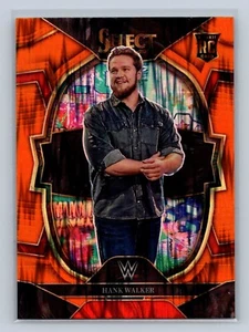 2023 Panini Select WWE #93 Hank Walker Rookie Orange Flash Prizm - Picture 1 of 2