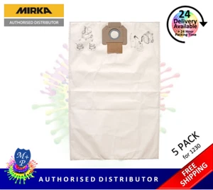 Mirka Dust Bag Fleece for 1230 Dust Extractors Range 5 Pack - Picture 1 of 3