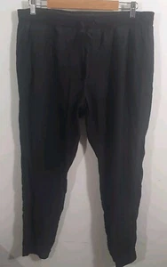 Rusty Slim Fit Black Jogger Pants Sz 14 - Picture 1 of 7