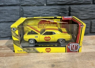 M2 Machines 1971 Plymouth HEMI Cuda Hooker Headers R66 1:24  - Image 1 of 4