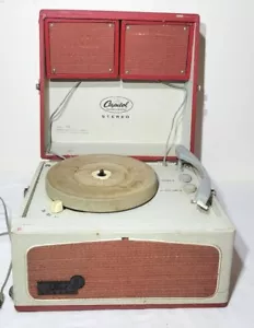 Giradischi Capitol vintage modello 123 -SI ACCENDE -COSÌ COM'È - Foto 1 di 19