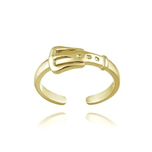 Zehenring Gold über 925 Silber Gürtelschnalle - Bild 1 von 3