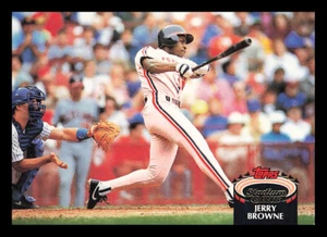 Jerry Browne #251 1992 Stadium Club Cleveland Indians - Picture 1 of 2