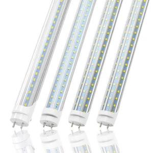 T8 4FT LED Tube Light Bulb 22W 28W 60W G13 Bi-Pin LED Shop Light 4 FT LED Bulbs - Picture 1 of 18