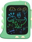Kids LCD Writing Tablet/ Toy Drawing Pad Doodle Board Colourful Screen, Dino
