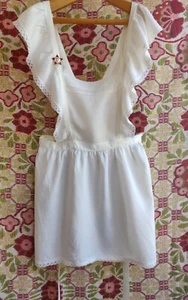 Vintage School Parade Apron Schoolgirl Oktyabryata USSR School Uniform - Picture 1 of 9