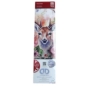Diamond Dotz Special Edition Floral Deer Facet Art Painting Kit - Picture 1 of 8
