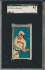 1914 T213 COUPON CIGARETTES - TRIS SPEAKER - SGC 20 FR 1.5 (SVSC)