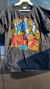 Sehr seltenes Vintage ORIGINAL SINGLE STITCH Kiss T-Shirt Small - Bild 1 von 11