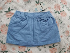 jupe bebe fille ZY BABY 3-6 mois bleu - Zdjęcie 1 z 3