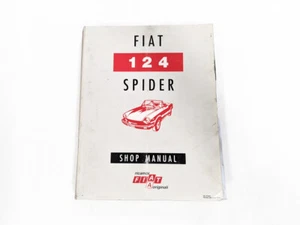 Manual de servicio de tienda Fiat 124 piezas de repuesto originales awitalian.com - Imagen 1 de 4