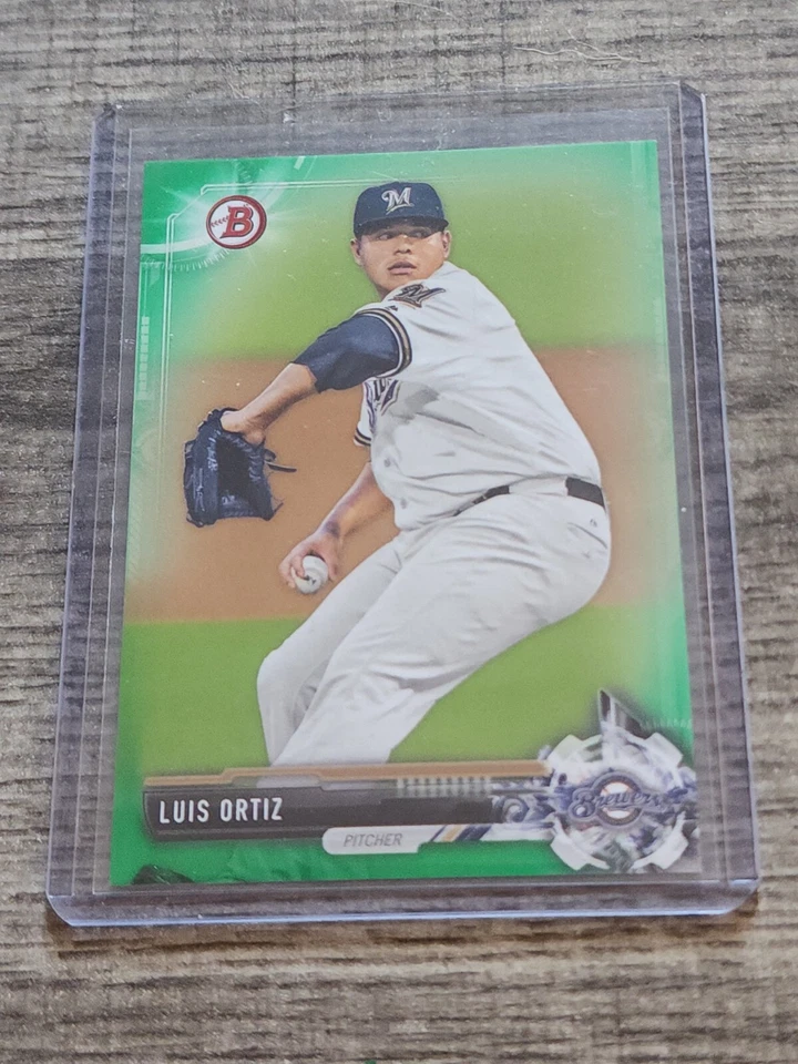 2017  Bowman #BP128 Luis Ortiz Prospects Green 66/99 - Image 1 of 1