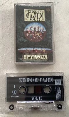 Kings Of Cajun Vol II Cassette Album 21 More Stomps From The Swamps 1993 EX - Изображение 1 из 4