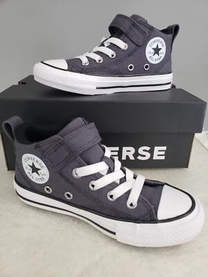 NEW Converse Chuck Taylor All Star Malden Street Mid DARK MOTH GRAY size 12 - Imagem 1 de 4