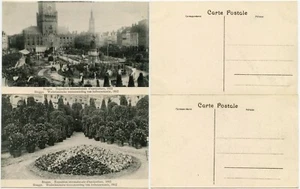 EXPOSICIÓN INTERNACIONAL DE HORTICULTURA BRUGE 1912... 2 tarjetas  - Imagen 1 de 3