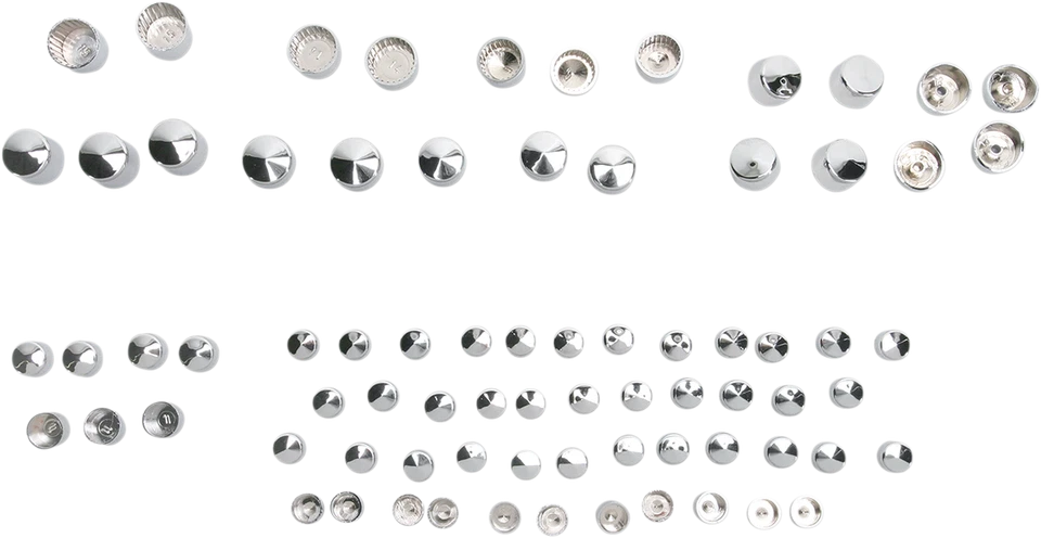 Kit de cubierta de perno estándar cromado Drag Specialties 06-17 Harley Dyna FXD FXDL FXDC Foto 1 de 1