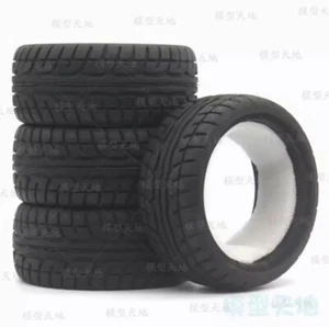 Neumáticos de coche de radiocontrol 1/10 26*64 mm HSP Tamiya HPI Kyosho TT-01 TT-02 D3 - Imagen 1 de 1