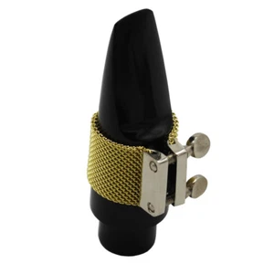 Boquilla saxofón cadena malla uso profesional ligadura en forma circular suave - Imagen 1 de 14