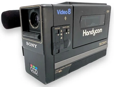Sony CCD-M8u Video 8 Camera Recorder ￼Camcorder ￼Untested for Parts Not Working - Image 1 of 4