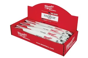 Milwaukee 48-01-7026 9" 5 TPI The AX Abbruch Holzschneiden Sawzall Lade, 100er-Pack - Bild 1 von 1