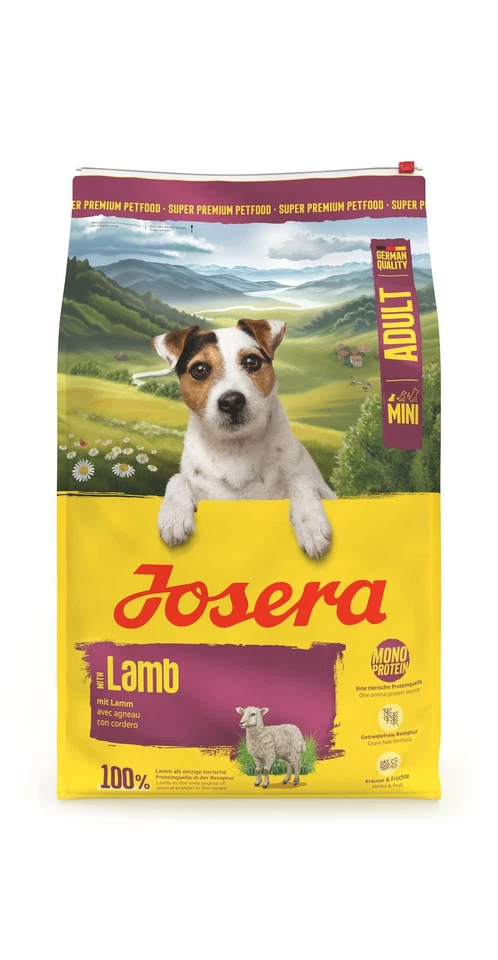 Josera Mini Adult Lamb Trockenfutter für Hunde 10kg - Bild 1 von 1