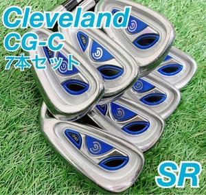 Cleveland CG-C Irons #5-9,Pw,Sw(7Clubs)/Cleveland carbon/Flex:Stiff Regular - Picture 1 of 8
