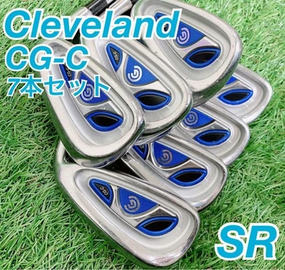 Cleveland CG-C Irons #5-9,Pw,Sw(7Clubs)/Cleveland carbon/Flex:Stiff Regular - Image 1 of 4