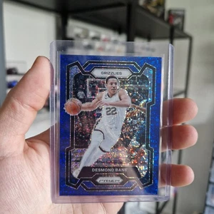 2023-24 Panini Prizm Desmond Bane Blue Sparkle /144 Memphis Grizzlies - Bild 1 von 3