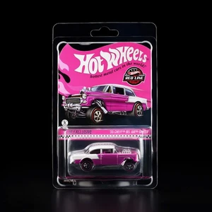 2025 HOT WHEELS RLC Red Line Club '55 Chevy Gasser Pink 1/64 Diecast - Picture 1 of 7