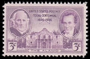 US Stamp #776 - 1936 3¢ Texas Centennial Issue, EzGrade™ VG/F, MVLH, OG - Picture 1 of 3