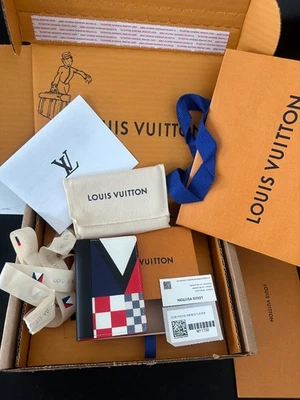 Authentic LOUIS VUITTON NEW WALLET POCKET ORGANIZER Americas Cup - Image 1 of 4