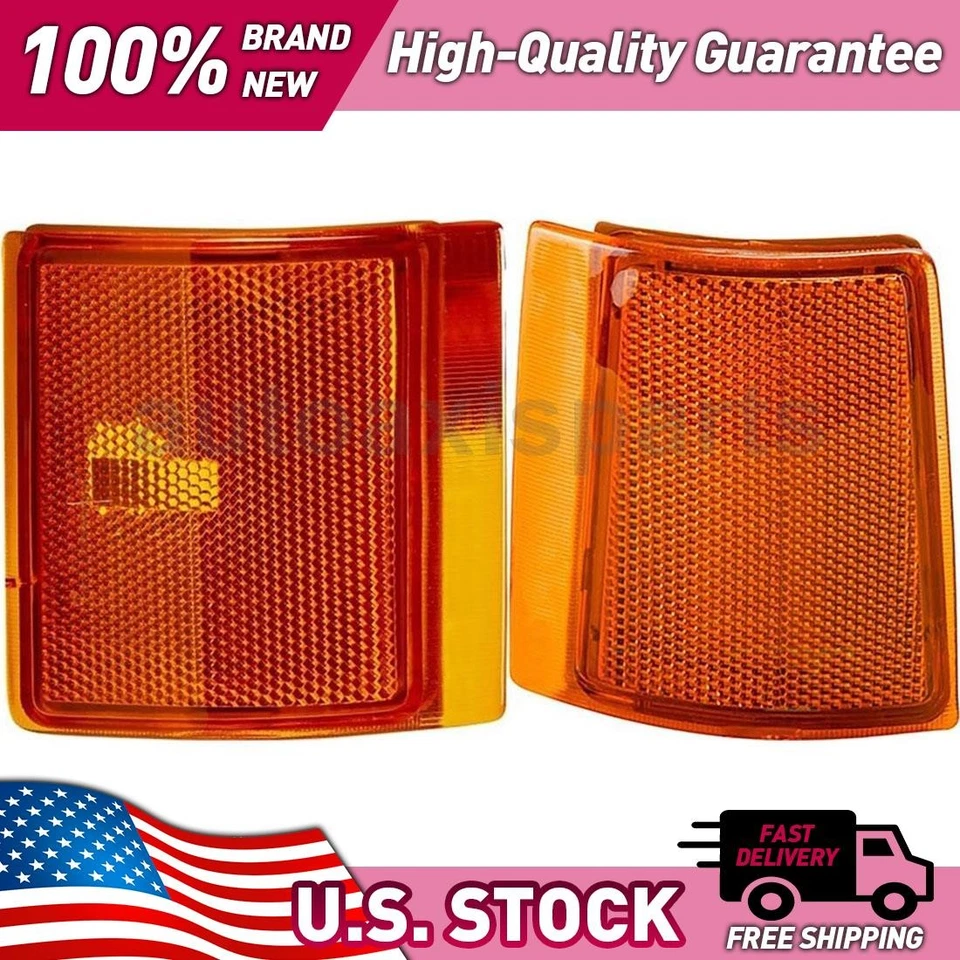 Conjunto de 2 luces marcadoras laterales izquierda derecha TYC para GMC Yukon 1994-1999 Foto 1 de 4