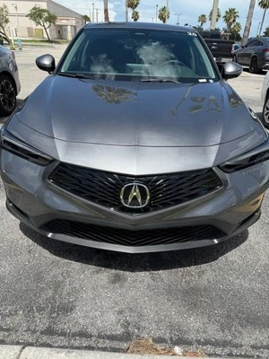 NEW 2023-2025 ACURA INTEGRA FRONT BUMPER LICENSE PLATE MOUNT BRACKET HOLDER OEM - Image 1 of 4