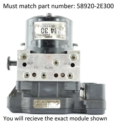 05-07 Módulo Controlador Bomba ABS 58920-2E300 Kia Sportage Hyundai Tucson Foto 1 de 4