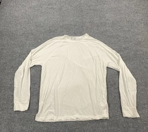James Perse Shirt Mens Medium Long Sleeve Crewneck Lightweight Made in Japan - Picture 1 of 11