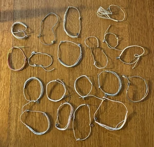 Pura Vida Woven Adjustable Bracelets Lot Of 19 - Picture 1 of 6