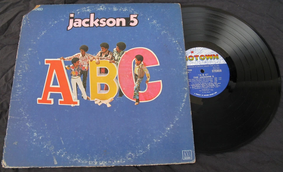 Michael Jackson 5 Five J5 ABC Album Disque 33t 12" LP Vinyl Record Disc 1970 - Image 1 of 4