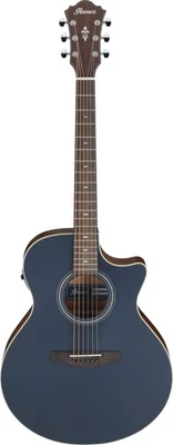 IBANEZ AE100-DBF Guitarra De 6 Cuerdas En Azul Oscuro - Imagen 1 de 4