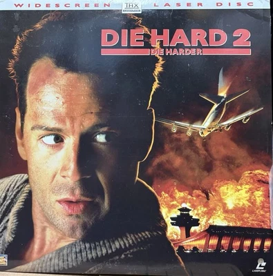 Die Hard 2, Die Harder *THX Widescreen Laserdisc* disc-1 (VG), disc-2 (LN) - Image 1 of 2