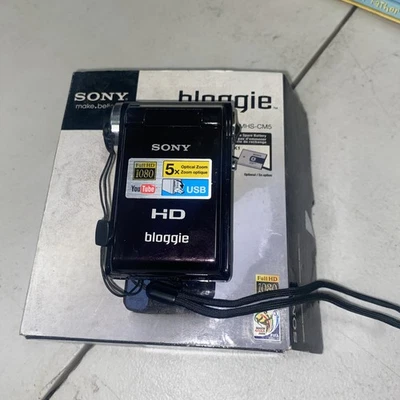 Videocámara Sony Bloggie MHS-CM5 HD púrpura HD 1080p, compacta - REPUESTOS REPARACIÓN Foto 1 de 2
