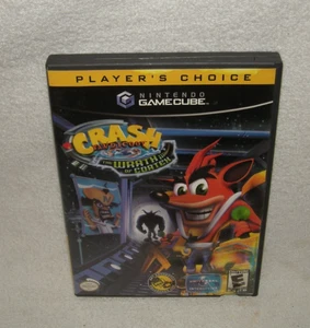 GameCube Crash Bandicoot Wrath of Cortex Game, Case & Memory Card   Tested - Picture 1 of 3