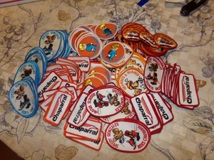 Lot of 150 Vintage Emboidered Patches Snow machines Perfect for Flea Markets - Picture 1 of 1