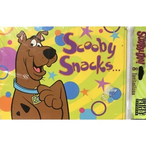 SCOOBY-DOO  THANK YOU NOTES  (8) ~ Birthday Party Supplies Notes - Picture 1 of 1