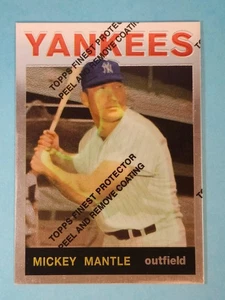 1996 Topps Finest Mickey Mantle Commemorative New York Yankees #14 ⚾ - Picture 1 of 2