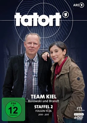 Tatort - Team Kiel - Staffel 2 - Borowski und Brandt - mit Sibel Kekilli [6 DVD] - Bild 1 von 4
