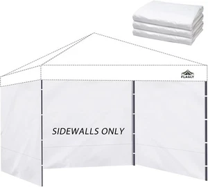 Instant 3Pcs Canopy Sidewalls for 12X12 Pop up Canopy Tent, 300D Waterproof Mate - Picture 1 of 7