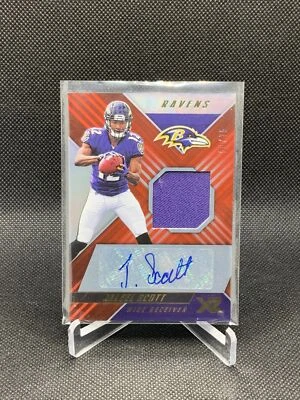Jaleel Scott 2018 Panini Xr Autograph Game Used Jersey Rookie #50/75 - Image 1 of 2