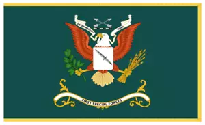 Rechteckflaggen - Regimentsfarben - 1. Spezialeinheitenregiment - Bild 1 von 1