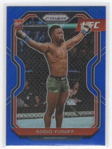 2021 Panini Prizm UFC Prizms Blue #71 Sodiq Yusuff /199 - NM-MT - Picture 1 of 1