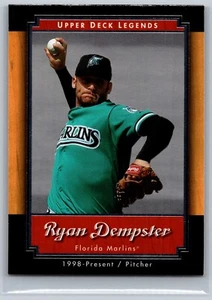 2001 UPPER DECK LEGENDS BASEBALL 74 RYAN DEMPSTER MARLINS - Foto 1 di 2